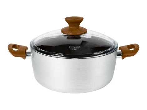 Pentola con coperchio