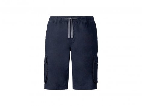 Bermuda in lino da uomo