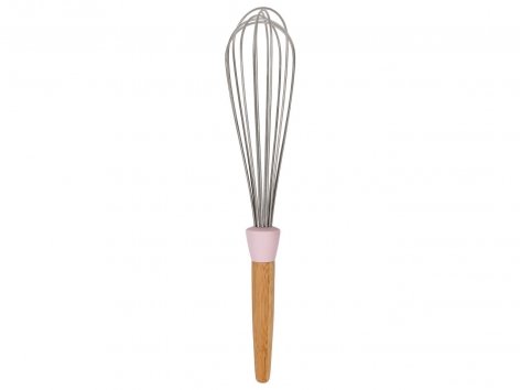 Utensile da cucina in silicone e bambù