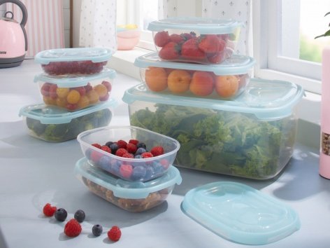 Set contenitori salvafreschezza, 13 pezzi