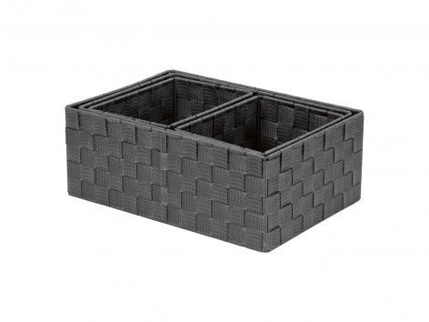 Cesto portaoggetti, portaoggetti pensile o set cesti, 4 pezzi