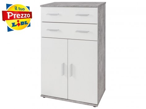 Mobiletto 2 cassetti e 2 ante