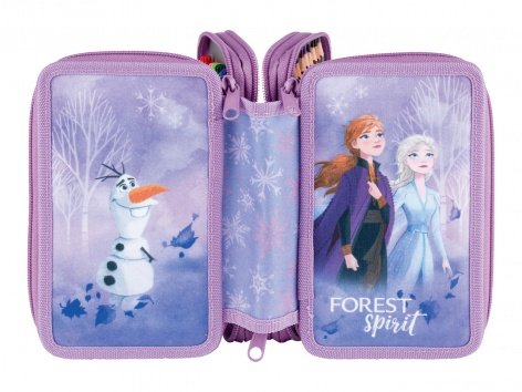 Astuccio tre cerniere "LOL, Frozen, Spiderman"