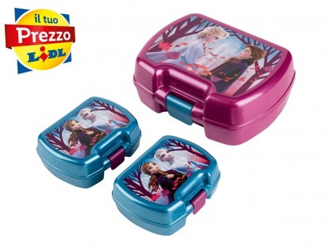 Borraccia o porta merenda per bambini "Frozen, Paw Patrol"