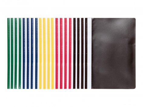 Cartelline con fermaglio, 20 pezzi