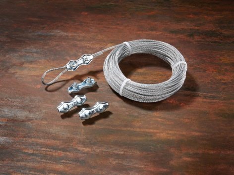 Catena o filo di acciaio