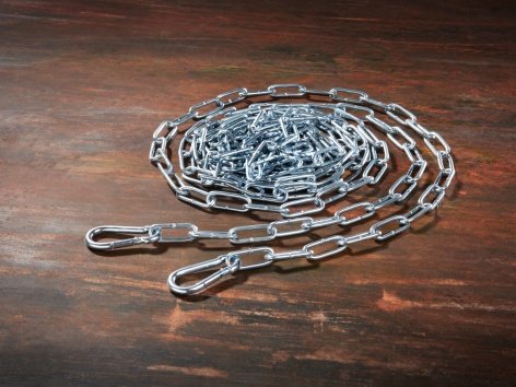 Catena o filo di acciaio