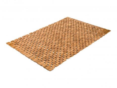 Tappeto bagno in bambù