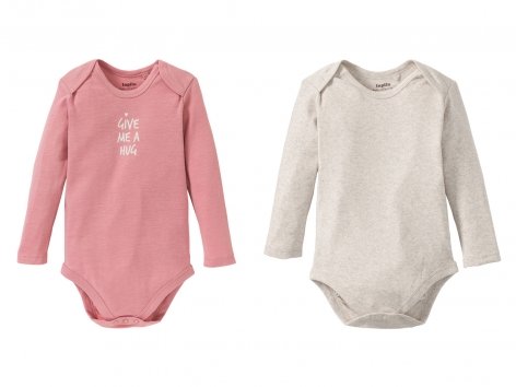Body a manica lunga da neonata