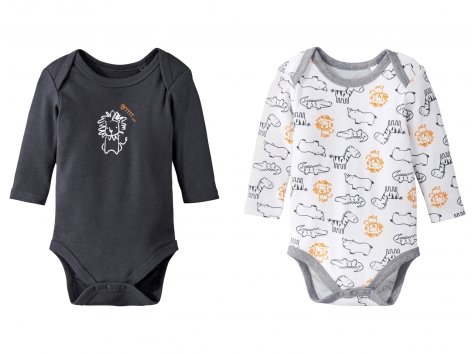 Body a manica lunga da neonato
