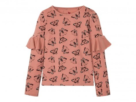 Maglia a maniche lunghe da bambina