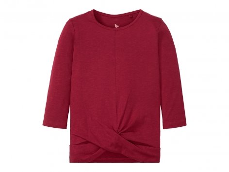 Maglia a maniche lunghe da bambina