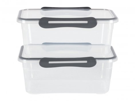 Set contenitori salvafreschezza con chiusura ermetica