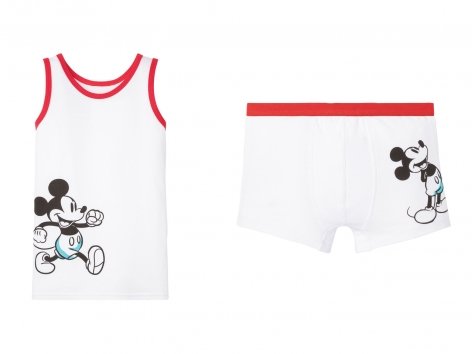Coordinato intimo da bambino "Mickey Mouse, Paw Patrol, Batman"