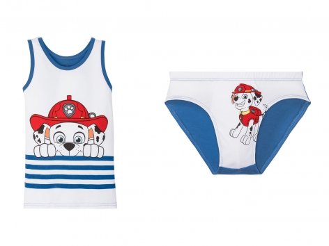 Coordinato intimo da bambino "Mickey Mouse, Paw Patrol, Batman"