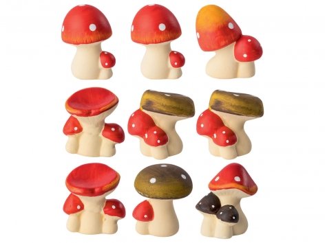 Decorazioni autunnali in ceramica