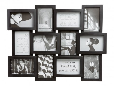 Cornice portafoto multipla o set cornice portafoto, 8 pezzi