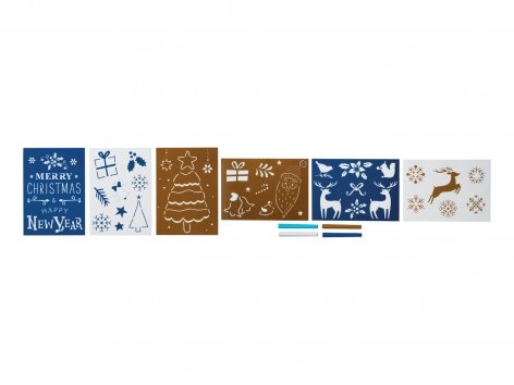 Set sagome e pennarelli per finestre