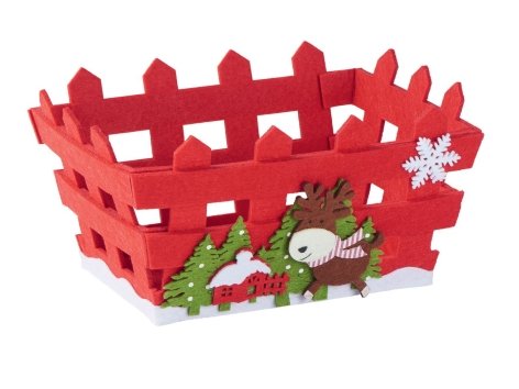 Cestino decorativo o sacchetti regalo in feltro