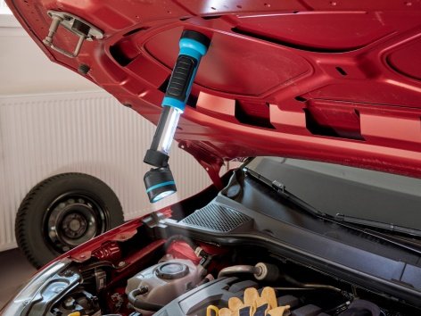 Torcia telescopica LED da lavoro