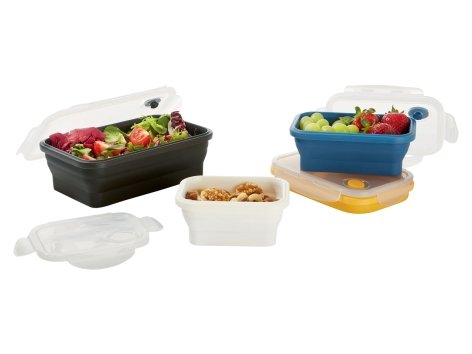 Contenitori salvafreschezza in silicone