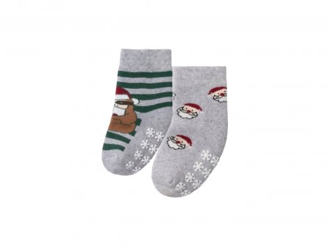 Calze antiscivolo natalizie per bambini