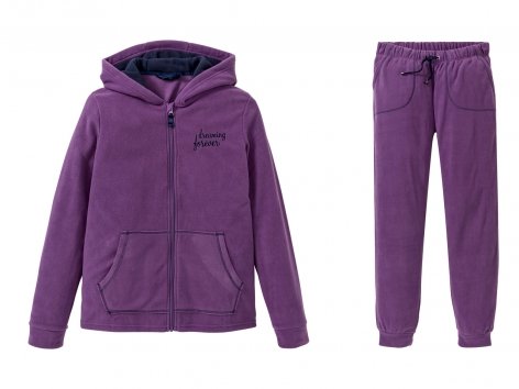 Tuta in pile da donna