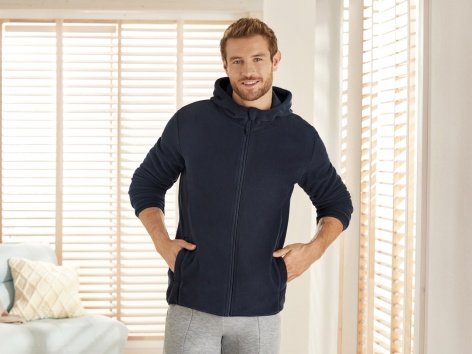 Giacca in pile da uomo