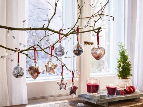 Pendente natalizio  portafoto