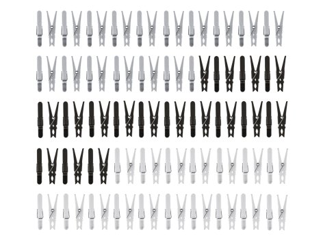 Set mollette per bucato o cestino telescopico con mollette