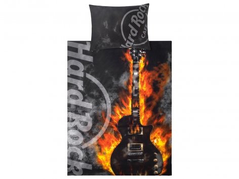 Parure copripiumino singolo "Hard Rock Cafè"