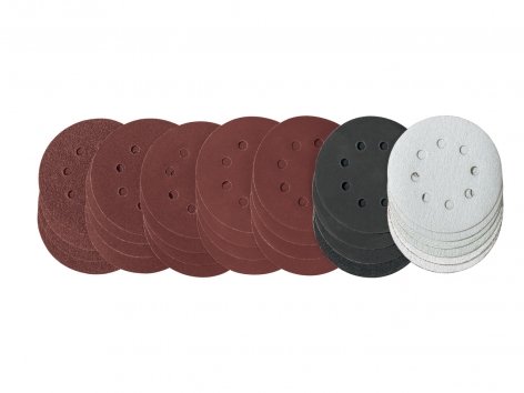 Set carta abrasiva per levigatrice orbitale o per smerigliatrice eccentrica