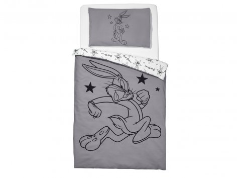 Parure copripiumino per lettino "Looney Tunes"