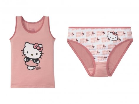Coordinato intimo da bambina "LOL, Hello Kitty, Lola Bunny"