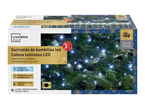 Catena luminosa 100 LED