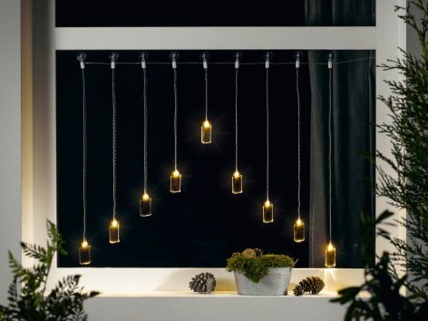 Catena luminosa natalizia