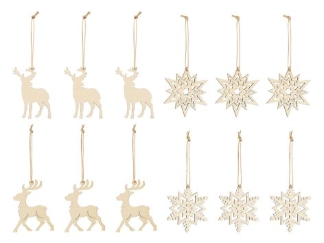 Decorazione natalizia in legno