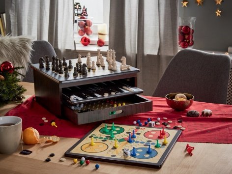 Set giochi da tavolo 10 in 1