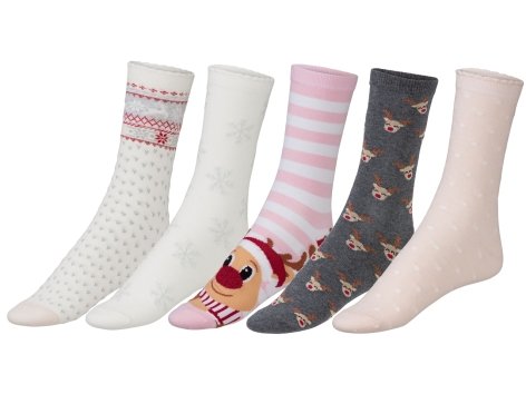 Calze natalizie da donna