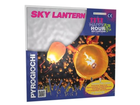 Lanterna volante bianca