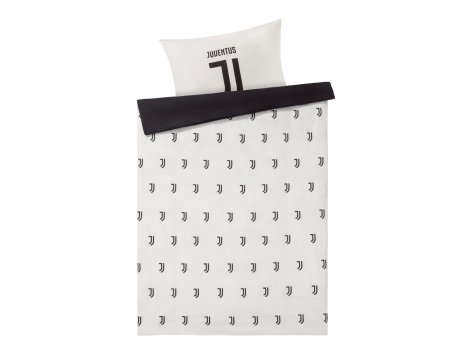 Parure copripiumino singolo  “Juventus, FC Barcelona, Real Madrid”