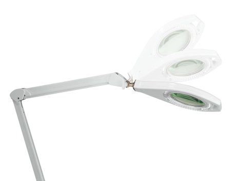 Lampada LED con lente d'ingrandimento