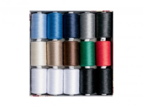 Filo da cucito o set per taglio e cucito