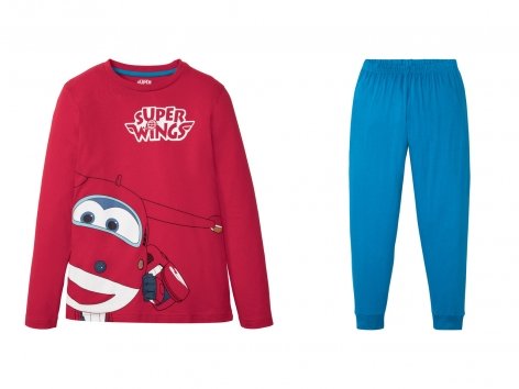 Pigiama da bambino  "Marvel, Super Wings, Paw Patrol"