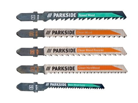 Set lame per seghetto a pendolo