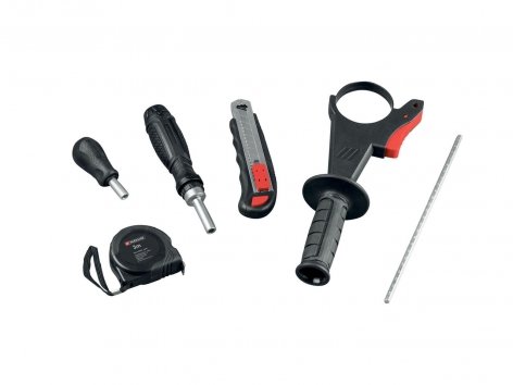 Set trapano a percussione ricaricabile