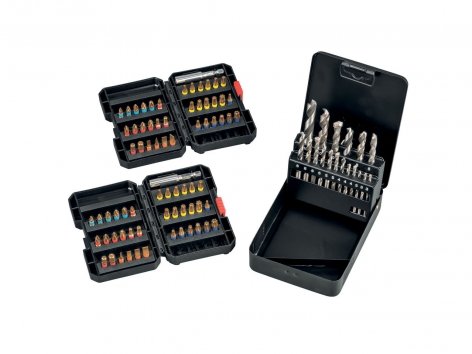 Set trapano a percussione ricaricabile