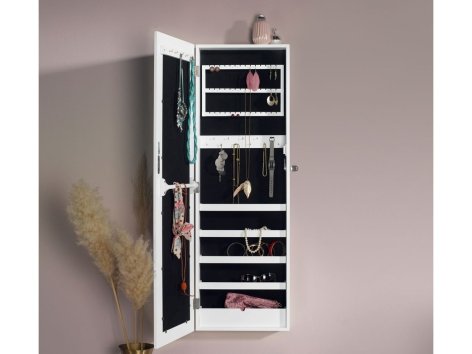 Armadio portagioie con specchio