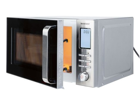 Microonde digitale argento