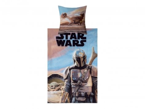 Set copripiumino singolo "Miraculous, Star Wars, Frozen 2, Paw Patrol, Peppa Pig"